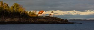 Maine: Penobscot Bay mit Lighthouse