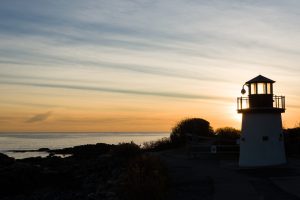 Maine: Lobster Point Lighthouse in Ogunquit